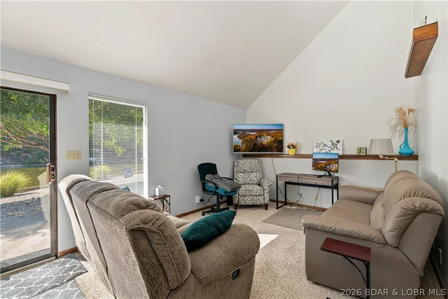 Living room — 115 Red Cedar Road Sunrise Beach Missouri real estate