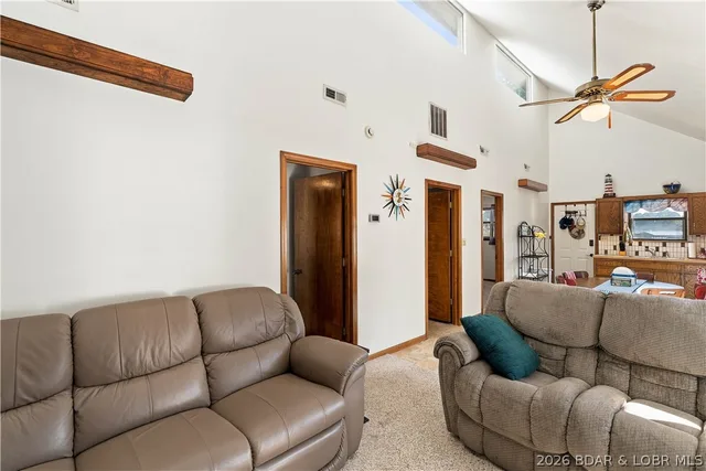 Primary bedroom — 115 Red Cedar Road Sunrise Beach Missouri real estate