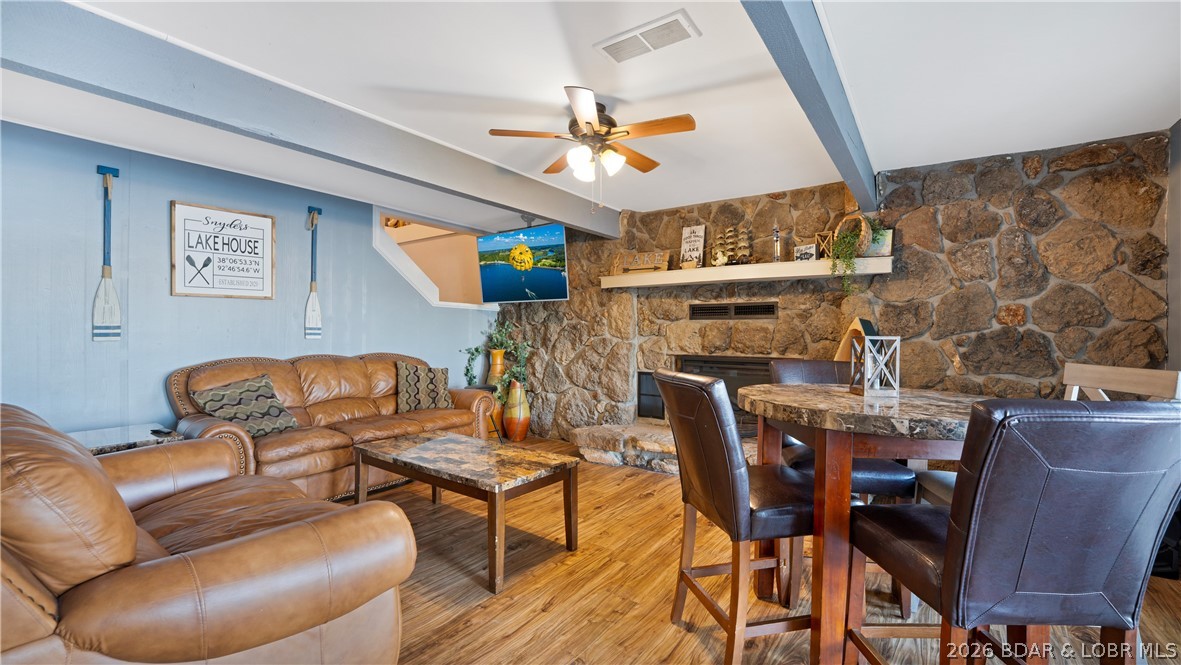 Kitchen — 31 Sunset View Road Sunrise Beach Missouri real estate