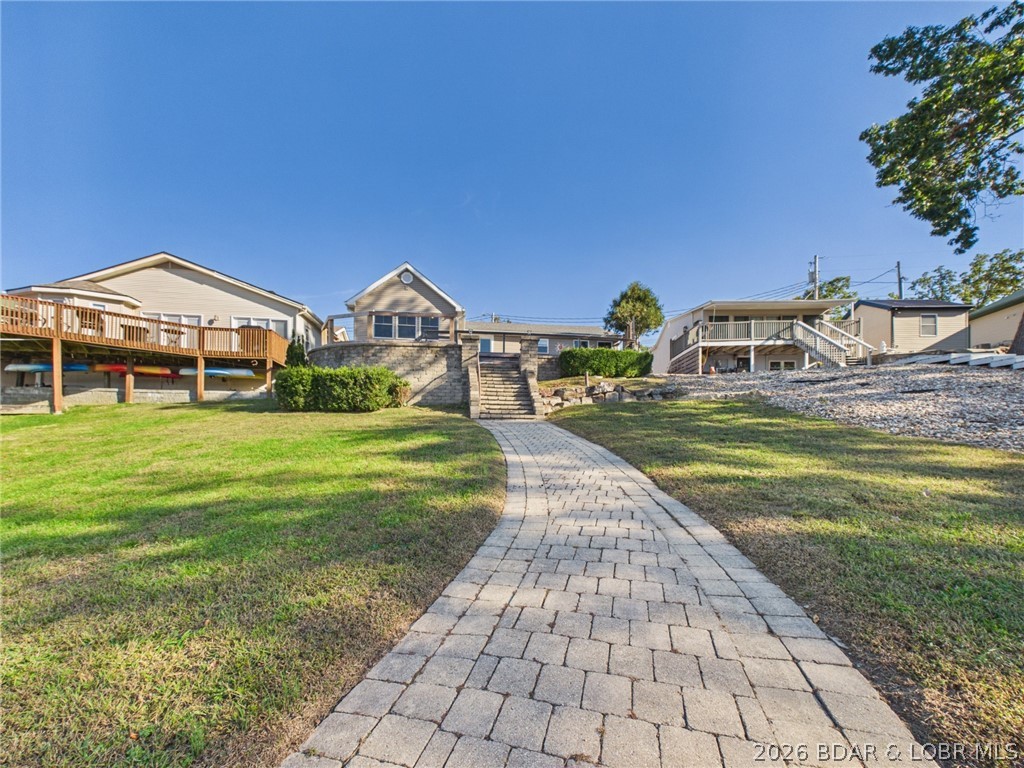 Front exterior — 2177 Spring Cove Road Sunrise Beach Missouri real estate