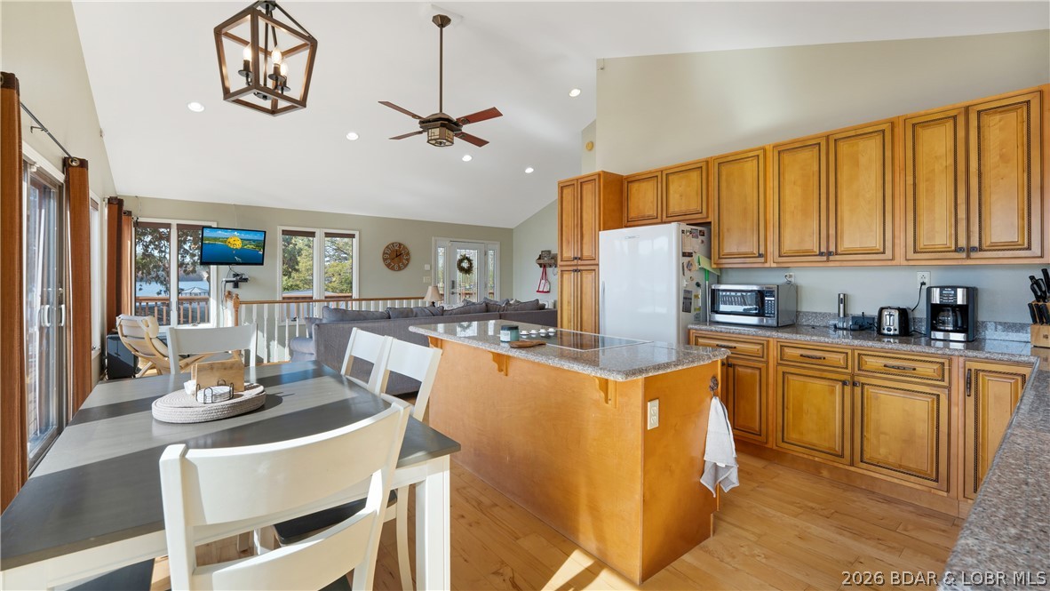 Backyard — 308 Indian Park Lane Sunrise Beach Missouri real estate