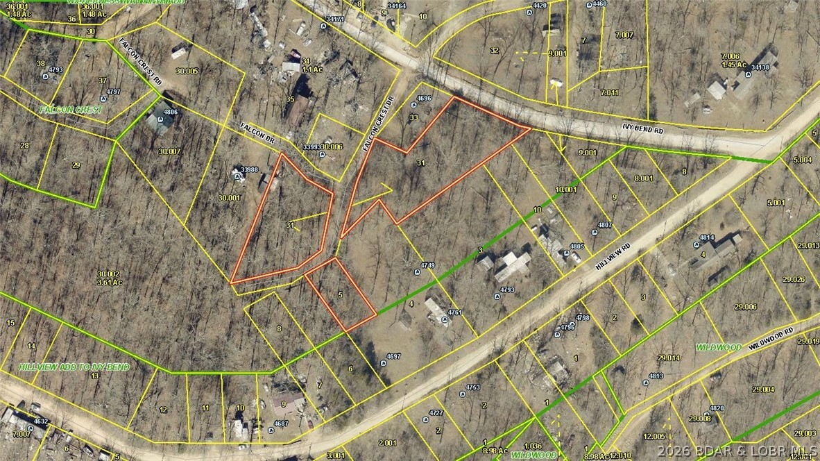 Lots 48 & 54 Falcon Crest Stover Missouri home for sale listed at $20,500