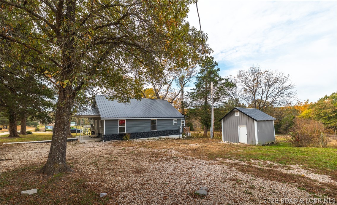 Backyard — 47 Hittridge Road Eldon Missouri real estate