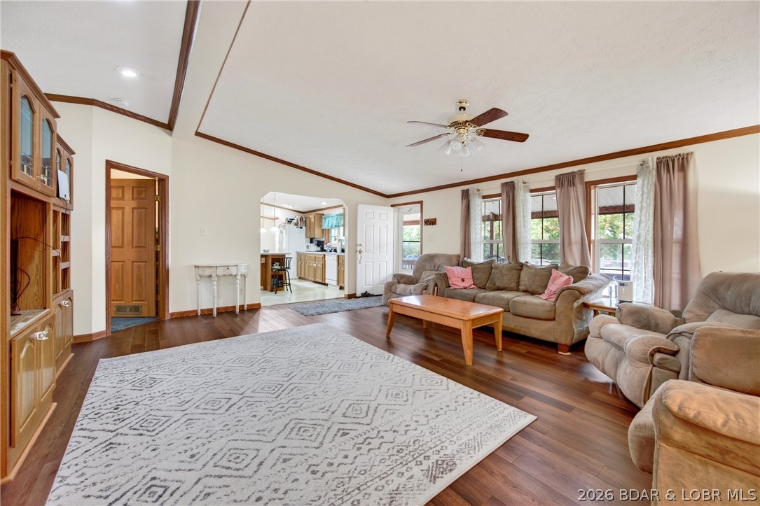 Primary bedroom — 1240 State Road N Macks Creek Missouri real estate