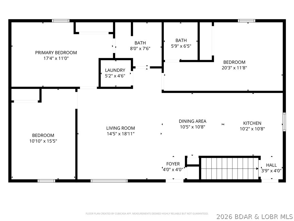 Primary bedroom — 324 3rd Street Camdenton Missouri real estate