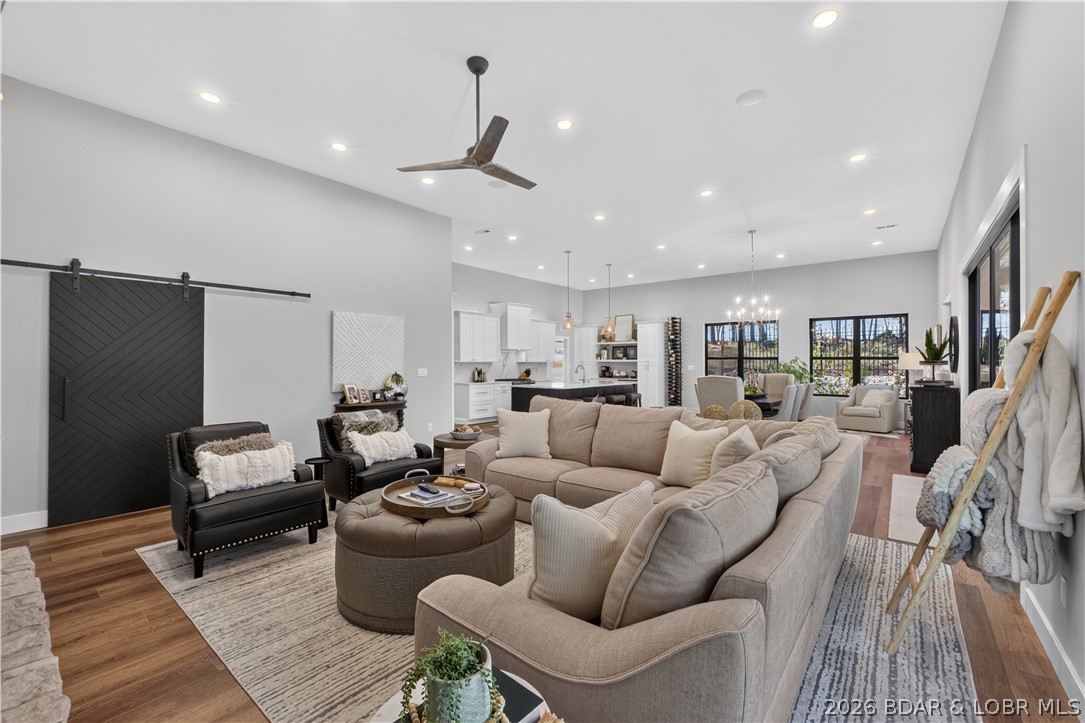 Living room — 480 Ridge Circle Sunrise Beach Missouri real estate