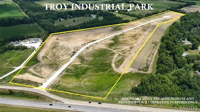 Front exterior — 0 East Outer Rd Hwy 61 (Lot 17 Troy Industrial Park) Troy Missouri real estate