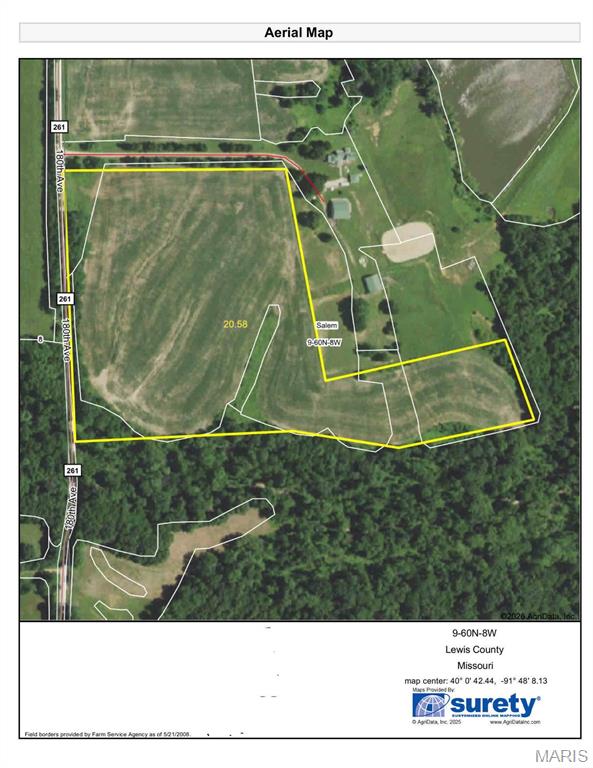 20 CR 261, Ewing MO real estate