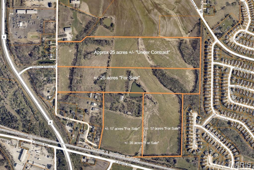 35 acres Gilmore Lane, Wentzville MO real estate