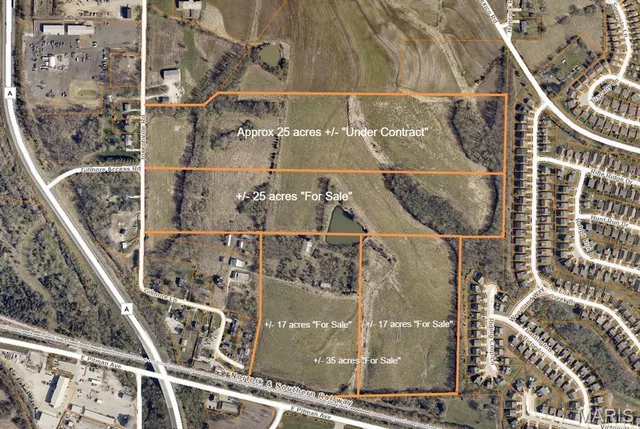 60 Acres Gilmore Lane, Wentzville MO real estate