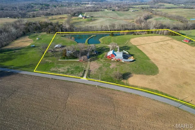 Front exterior — 15226 Boone Monument Road Marthasville Missouri real estate