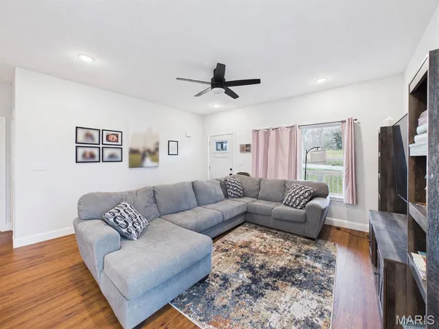 Living room — 223 Hawkins Avenue Crocker Missouri real estate