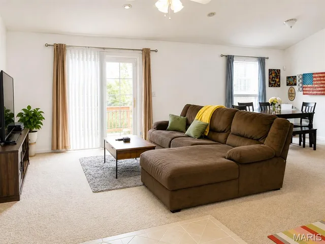 Living room — 21053 Larson Road Waynesville Missouri real estate
