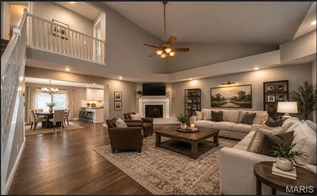 Living room — 113 Ridgeview Drive St Robert Missouri real estate