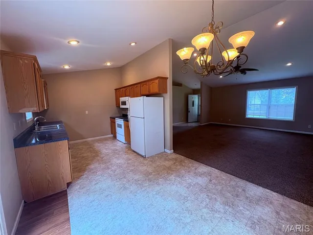 Living room — 20901 Lacombe Road Waynesville Missouri real estate