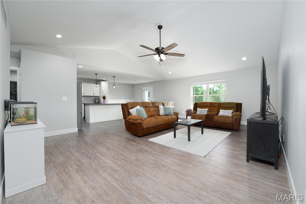 Living room — 117 Paradise Street Waynesville Missouri real estate