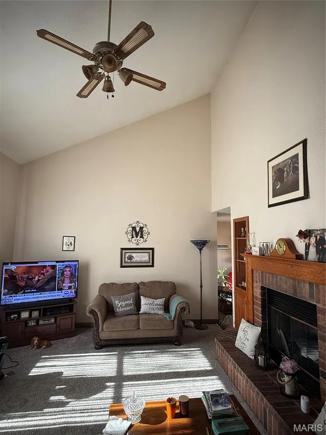 Living room — 13905 Hickory Plato Missouri real estate