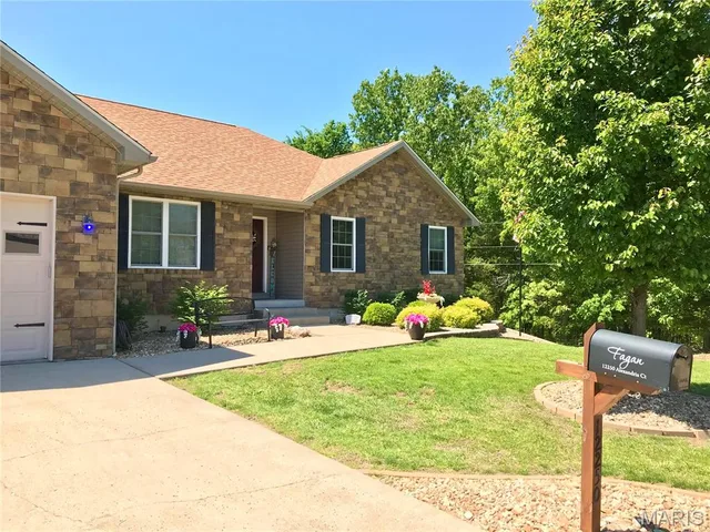 Front exterior — 12250 Alexandria Court Rolla Missouri real estate