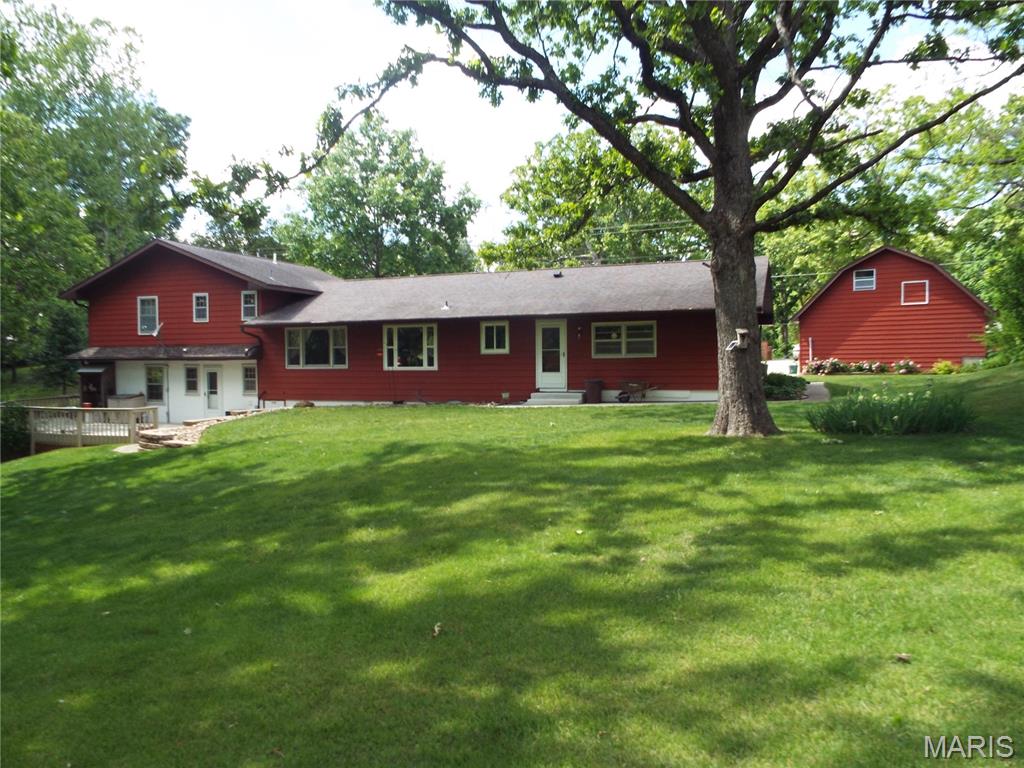 Front exterior — 21482 Teardrop Road Devils Elbow Missouri real estate