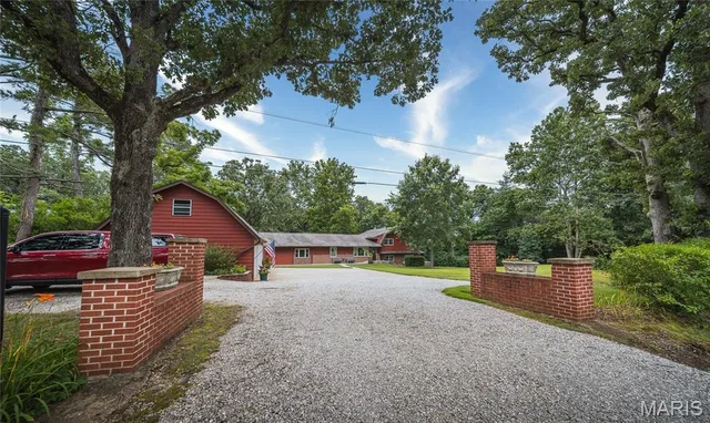 Front exterior — 21482 Teardrop Road Devils Elbow Missouri real estate