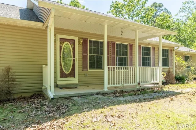 Front exterior — 9716 State Highway A Patton Missouri real estate