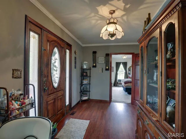 Primary bedroom — 12746 Thornberry Road New London Missouri real estate