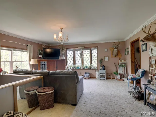Primary bedroom — 12746 Thornberry Road New London Missouri real estate