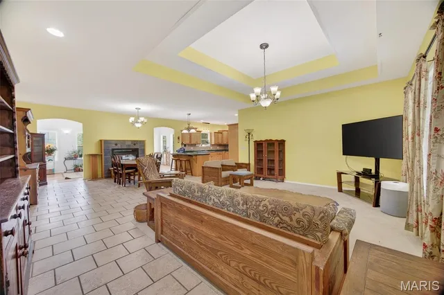 Primary bedroom — 19906 Lucas Lane Waynesville Missouri real estate