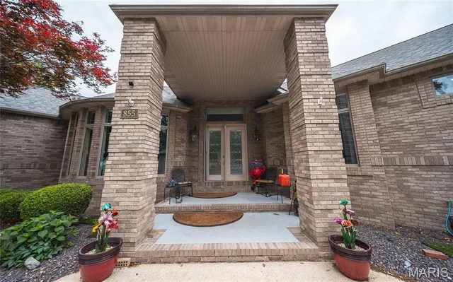 Front exterior — 855 Paris Road Waynesville Missouri real estate