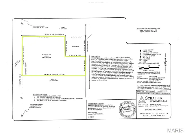 xx Highway 3, La Plata MO real estate