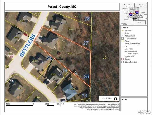 Primary bedroom — 226 Settlers Pass Waynesville Missouri real estate
