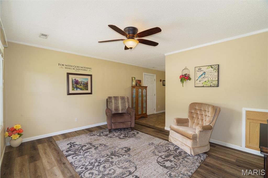 Living room — 414 S Rolla Street Rolla Missouri real estate