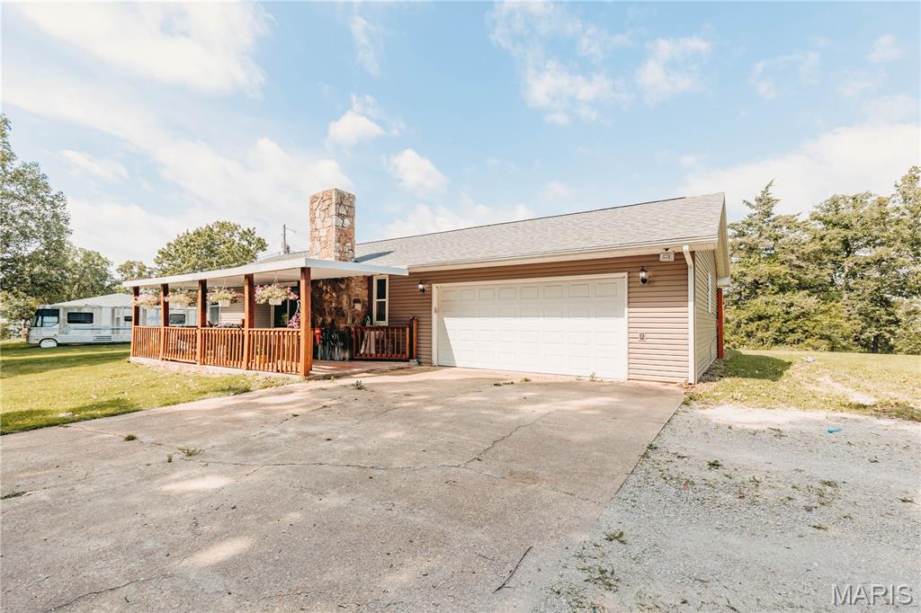 Front exterior — 12190 Highway 28 Dixon Missouri real estate