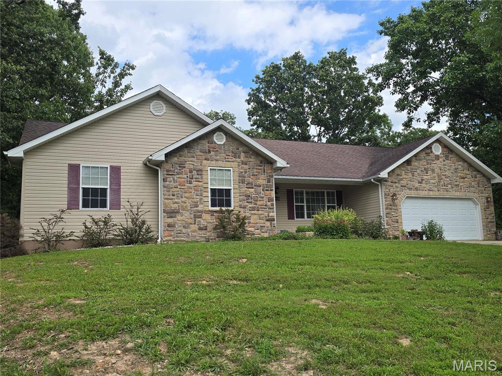 Front exterior — 21120 Layla Road Waynesville Missouri real estate