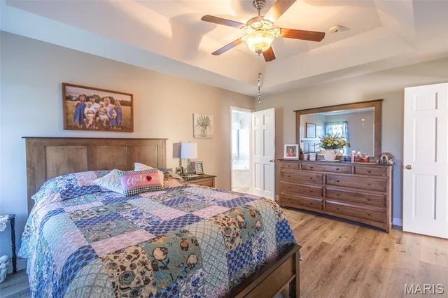 Primary bedroom — 16759 Route E Perry Missouri real estate