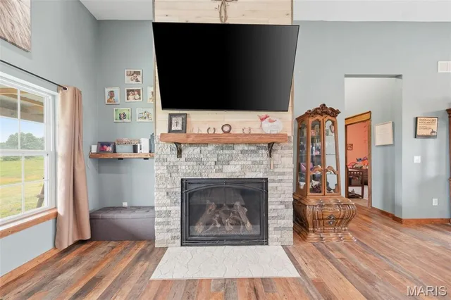 Living room — 29601 Bueltmann Road Jonesburg Missouri real estate