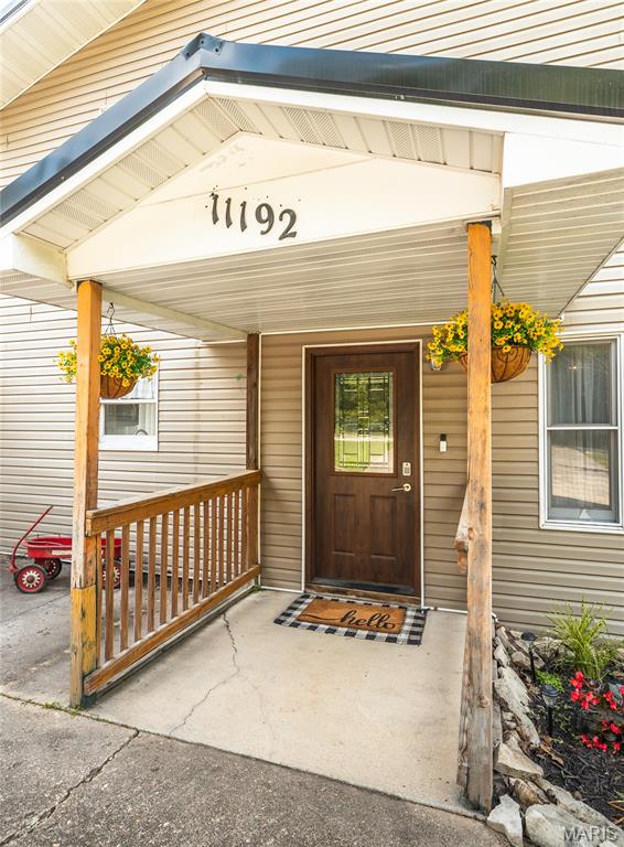 Front exterior — 11192 W Little Oaks Road Rolla Missouri real estate