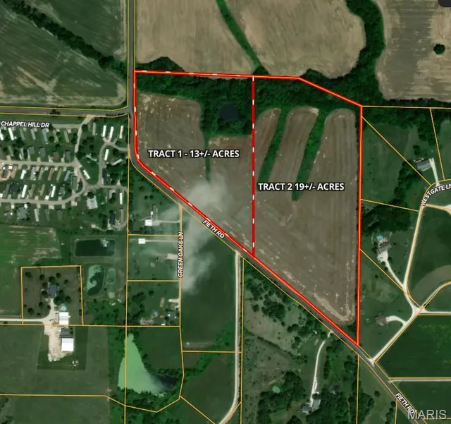 Front exterior — 13+/- Acres Linns Mill Road Troy Missouri real estate