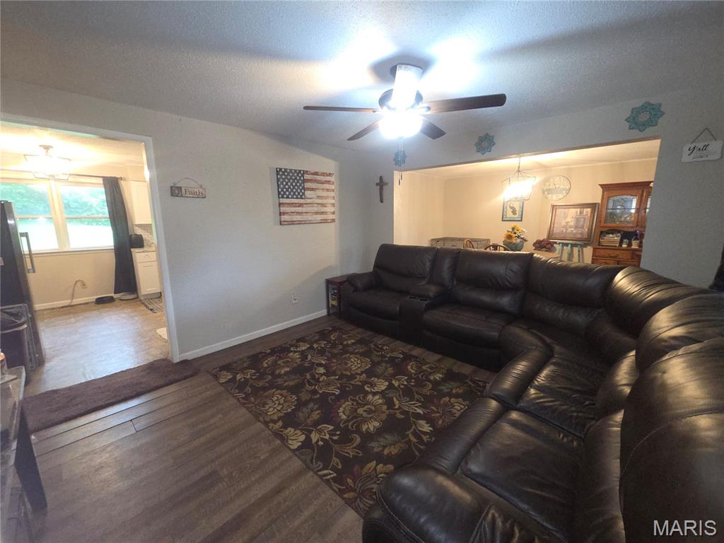Living room — 909 Patton Avenue Cabool Missouri real estate