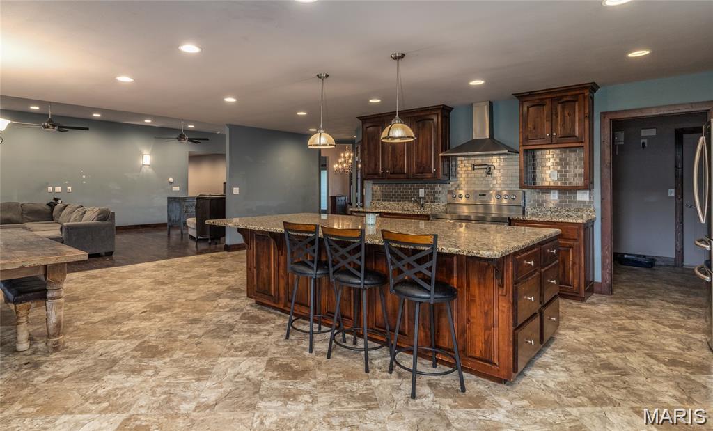 Living room — 26469 Roam Drive Waynesville Missouri real estate