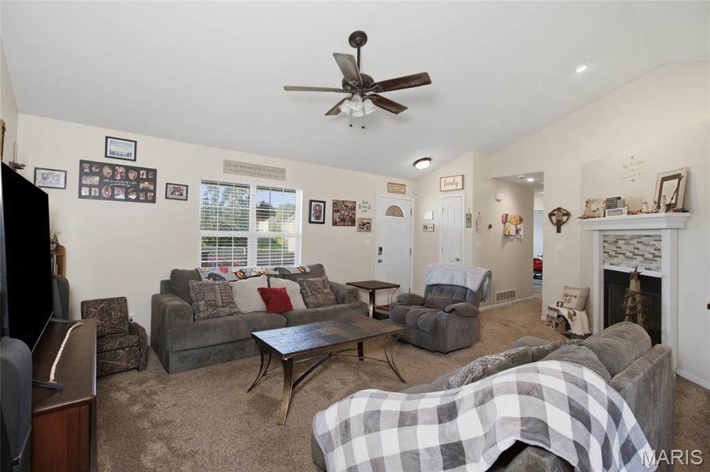Primary bedroom — 23023 Ruth Lane Waynesville Missouri real estate