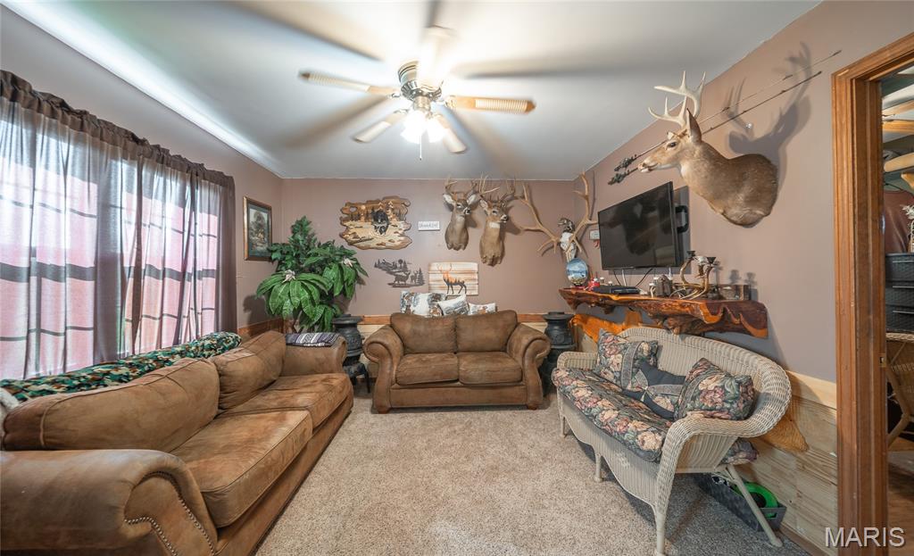 Living room — 22760 Private Drive 9002 Jerome Missouri real estate