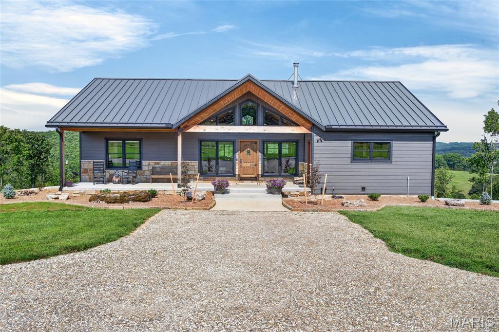 Front exterior — 10305 Belle Road Crocker Missouri real estate