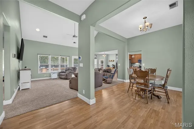Living room — 228 Sweet Valley Circle Crocker Missouri real estate