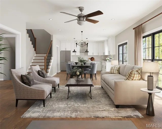 Primary bedroom — 448 TBB @ Magnolia Avenue Kirkwood Missouri real estate