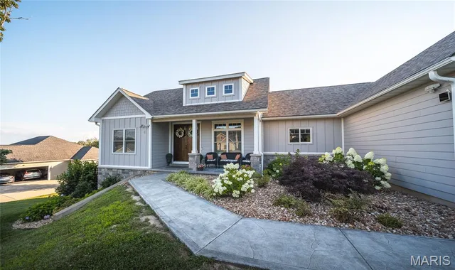 Front exterior — 11445 Flagstone Circle Rolla Missouri real estate