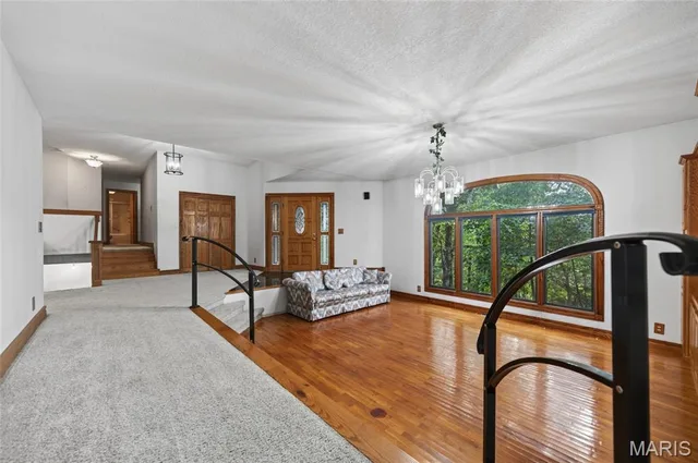 Living room — 468 White Clover Road Strafford Missouri real estate
