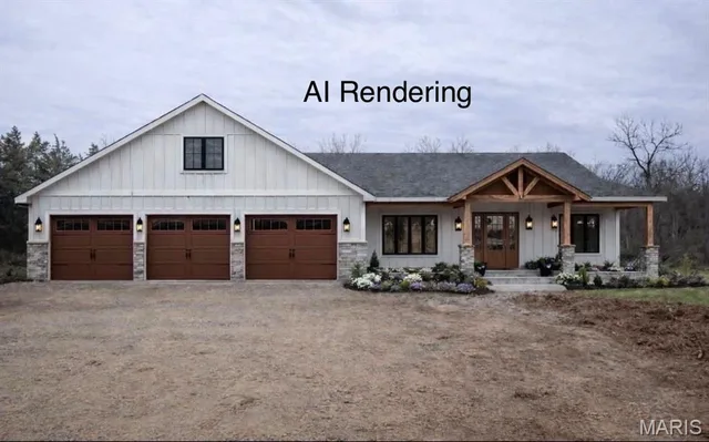 Front exterior — 12155 Lakewood Place New London Missouri real estate
