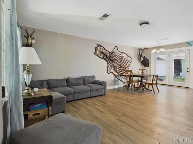 Living room — 311 Harold Street Crocker Missouri real estate