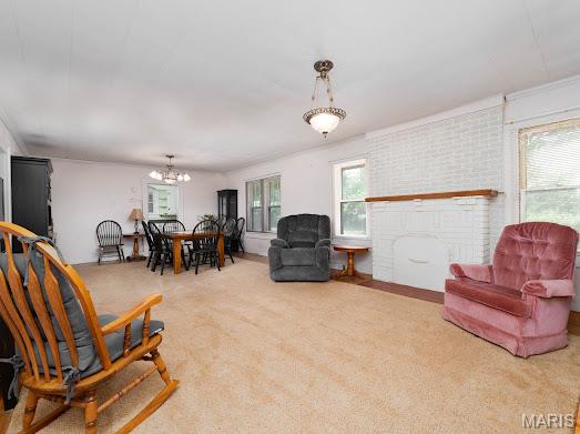Living room — 402 Fort Street Waynesville Missouri real estate
